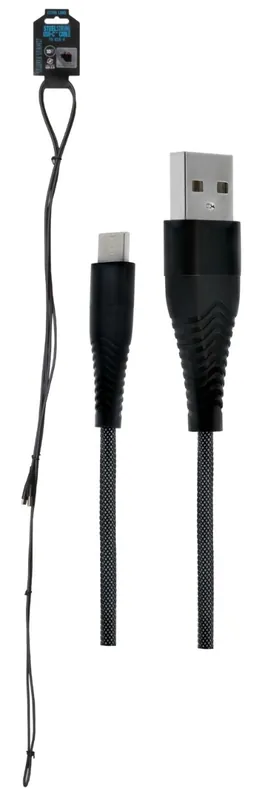 True Tech SteelStrong USB-C™ Cable 10 FT -Hang Tag