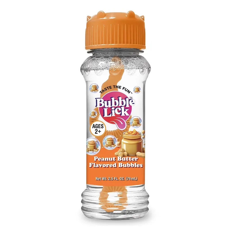 Bubble Lick Flavored Edible Bubbles - Peanut Butter