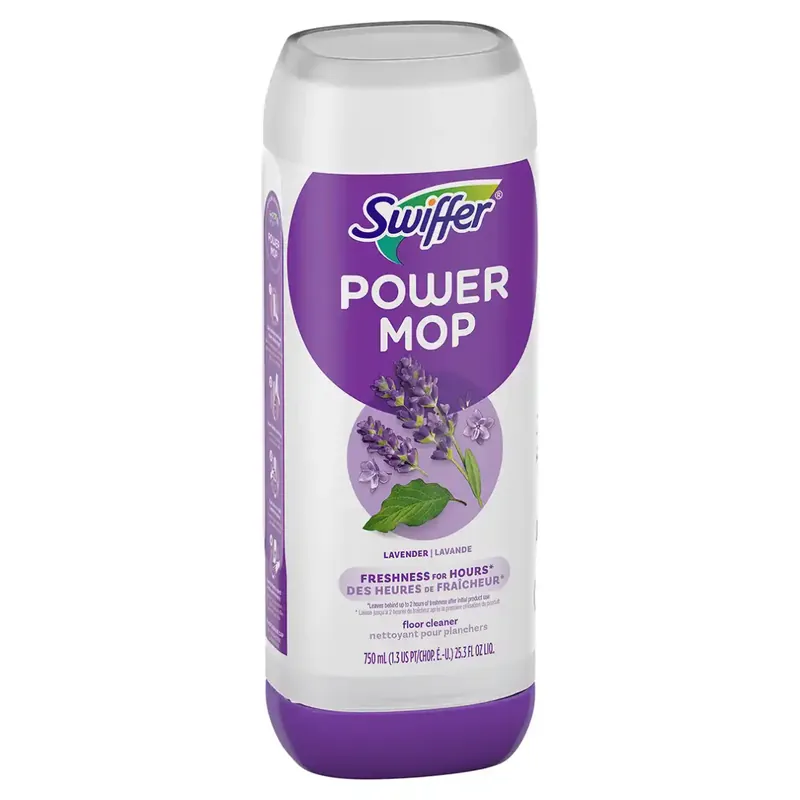 Swiffer PowerMop Floor Cleaning Solution with Lavender Scent