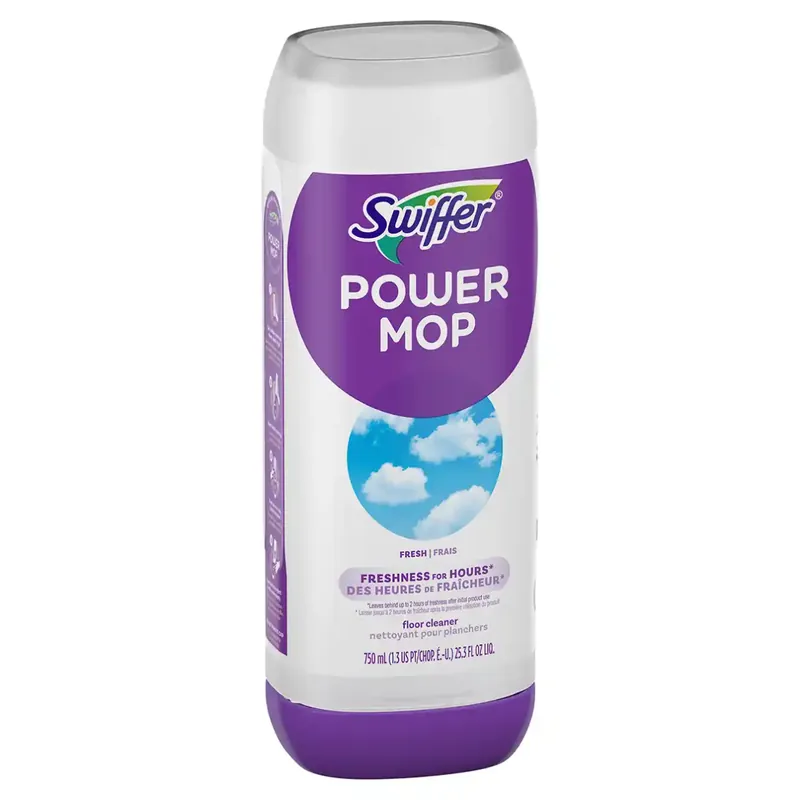 Swiffer PowerMop Floor Cleaning Solution with Fresh Scent