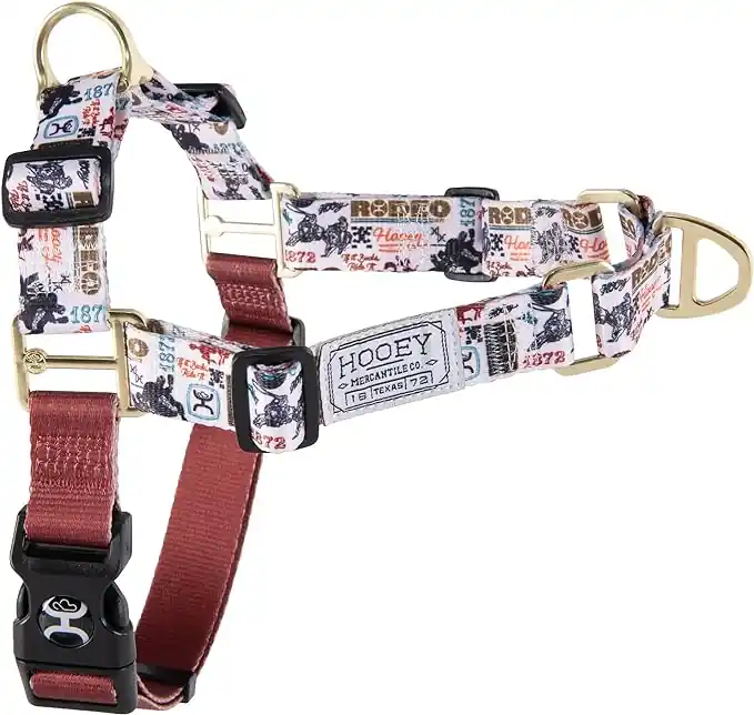 Hooey Nomad Dog Harness - Hooey Rodeo Print