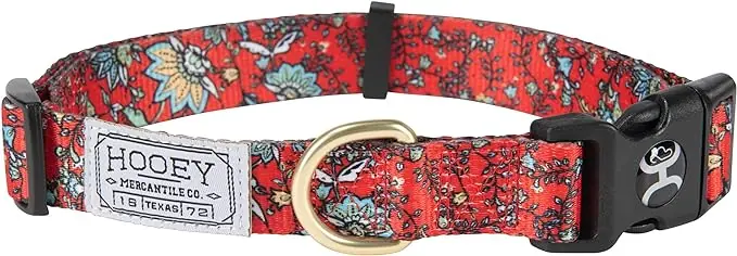 Hooey Nomad Dog Collar - Western Floral Print
