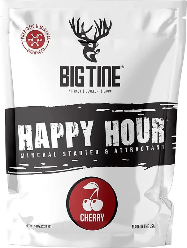 Big Tine Happy Hour Granular Mineral Attractant 5lbs - Cherry