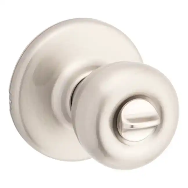 Kwikset Tylo Satin Nickle Bed & Bath Privacy Door Knob 300T-15 CP