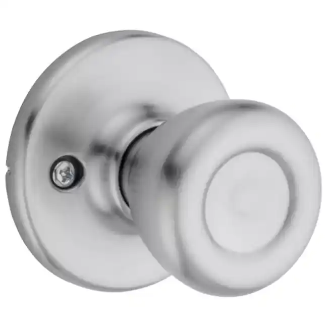 Kwikset Tylo Satin Chrome Hall/Closet Door Knob 200T26DCPRCLRCS
