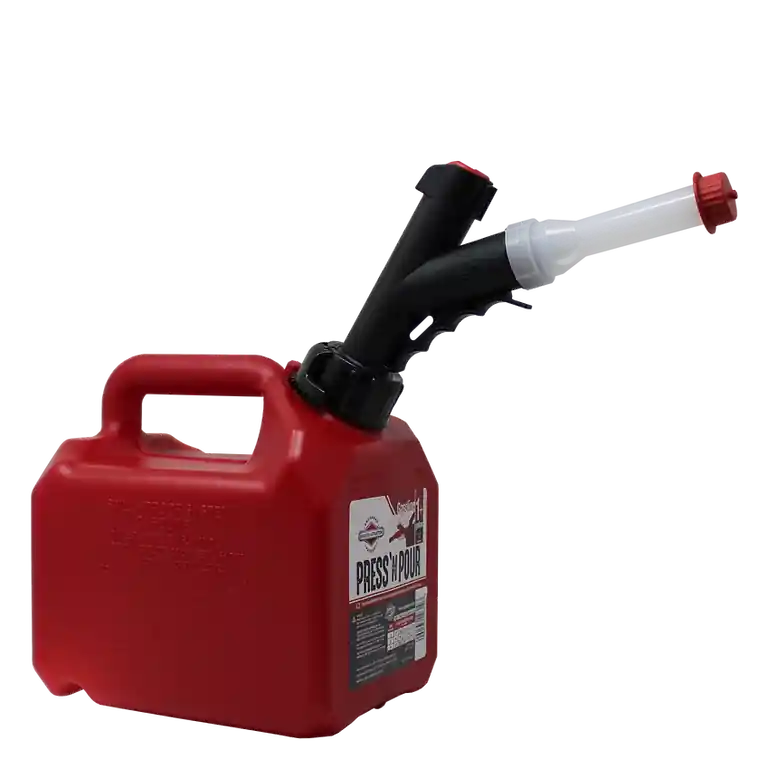 Garage Boss Press ‘N Pour 1+ Gallon Gas Can