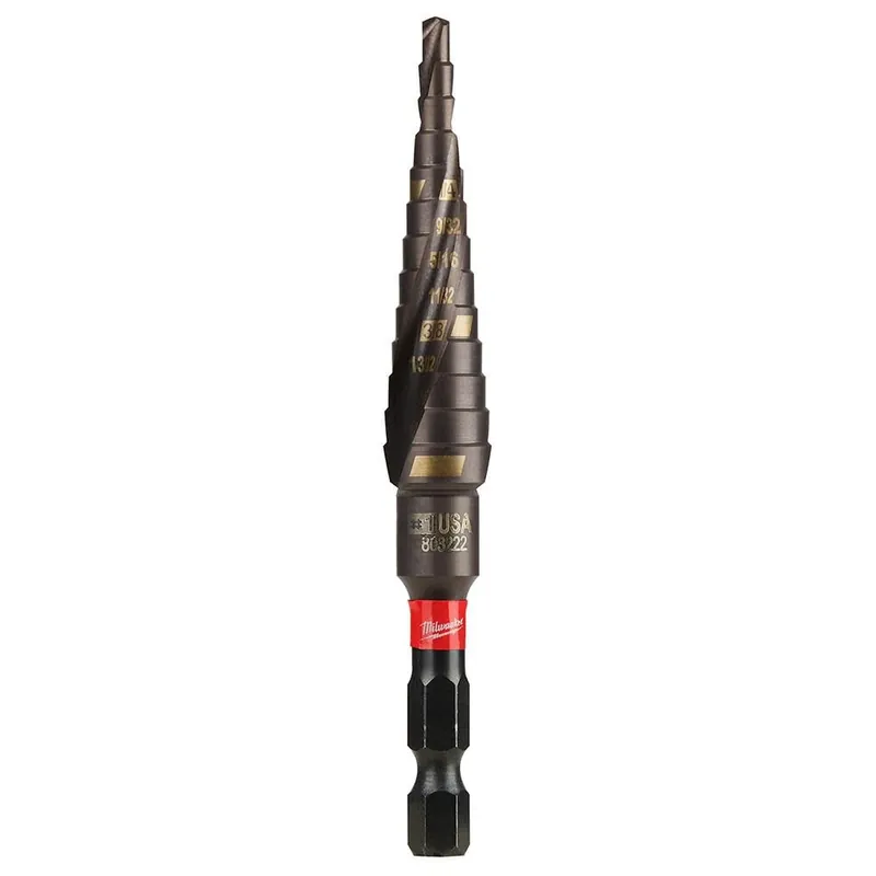 Milwaukee 48-89-9241 Shockwave Impact Duty 1 Step Bit 1/8" - 1/2"