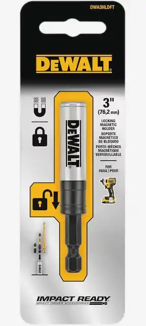 DeWalt DWA3HLDFT Magnetic Impact Bit Holder Individual