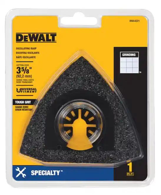 DeWalt DWA4221 Carbide Oscillating Tool Rasp