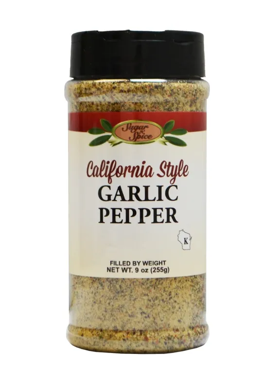 Sugar N‘ Spice California Garlic Pepper 9.0oz F2033-8