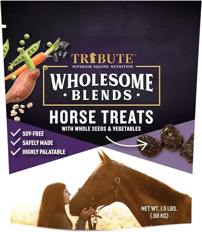 Kalmbach Tribute Wholesome Blends Soy-Free Horse Treats, 1.5lbs
