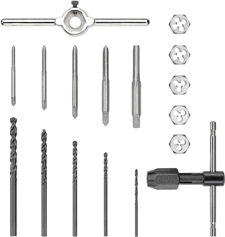 DeWalt Metric Tap and Die Set,17 pcs DWA1450