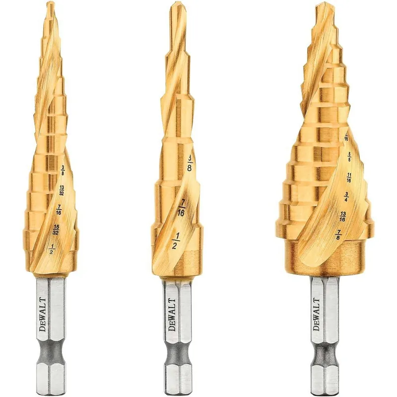 DeWalt 3-Pc. Impact Ready Step Drill Bit Set DWA1790IR