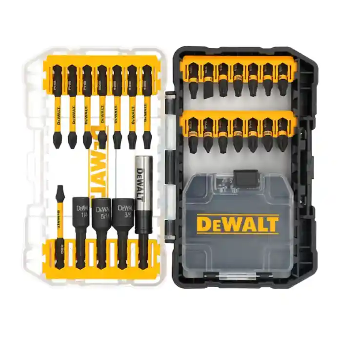 DeWalt DWANGFT26SET FlexTorq 1/4-in Impact Driver Bit (26-Piece)