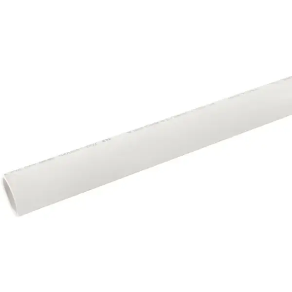 GENOVA 70021F Pipe, 2 in, 10 ft L, SCH 40 Schedule, White