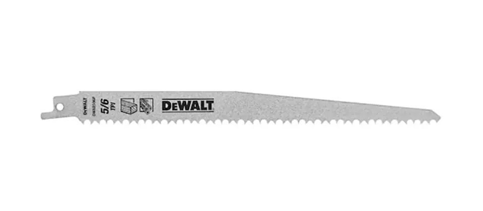 DeWalt DWAR596P5 9 Inch 6TPI Pruning BiMetal Reciprocating Saw Blade