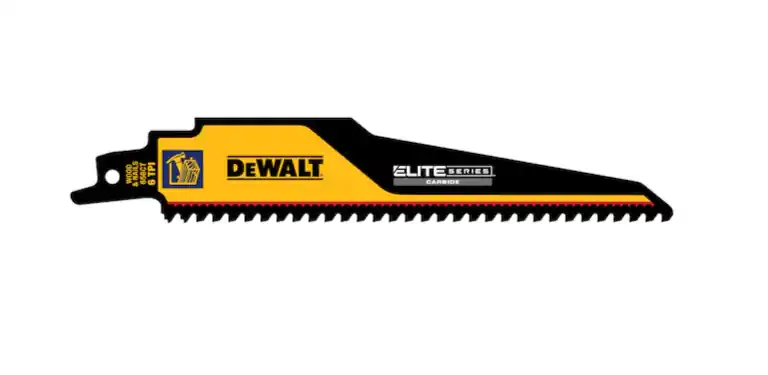 DeWalt DWAR656CT-1 Elite 6-in 6 Tpi Demolition Reciprocating Saw Blade 1 pack