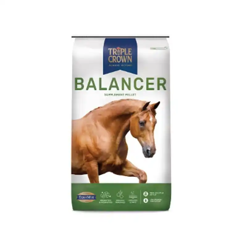 Triple Crown 30% Ration Balancer Pellet Horse Feed, 50 lb. Bag