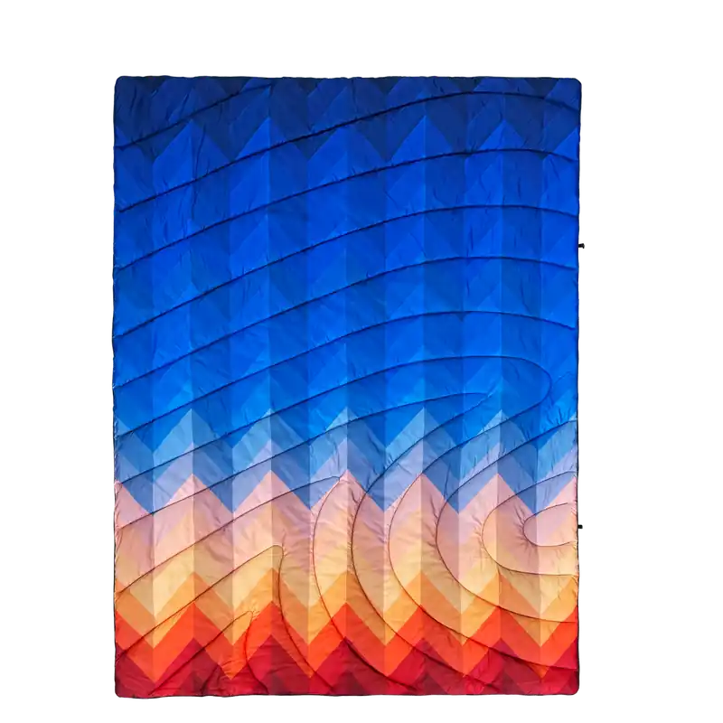 Outdoor Revival Outdoor Blanket - Blue Ombre