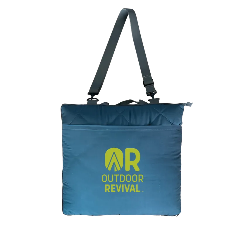 Outdoor Revival Picnic Blanket - Teal