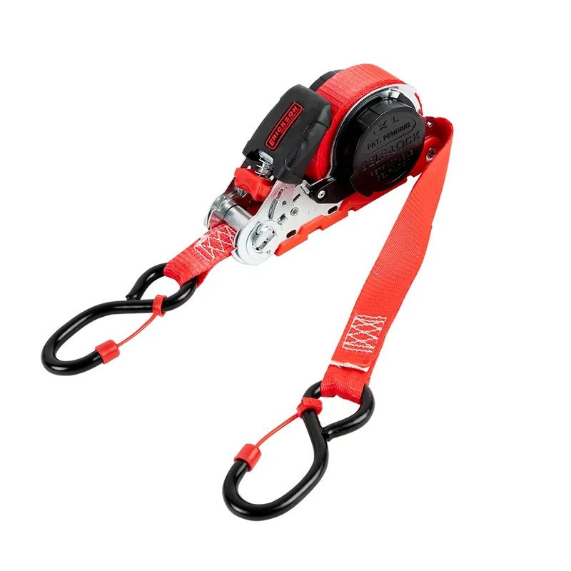 Erickson 1″ x 16′ – 1500 lb. Self Lock Re-Tractable Ratchet Strap