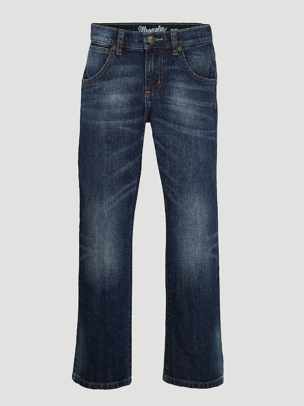 Wrangler Boys‘ Retro Slim Straight Jeans - Bozeman 88JWZBZ