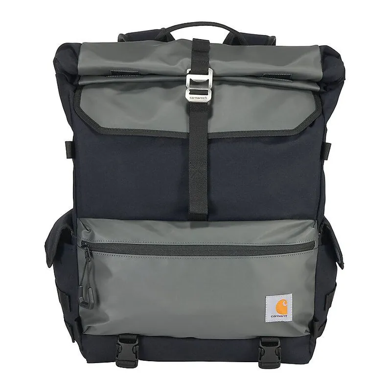 Carhartt B0000418 40L Nylon Roll-Top Backpack Black