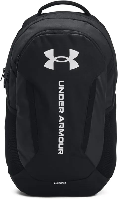 Under Armour Hustle 6.0 Backpack Black/White
