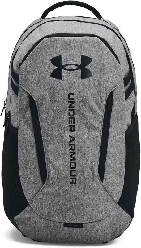 Under Armour Hustle 6.0 Backpack Castlerock Full Heather/Black
