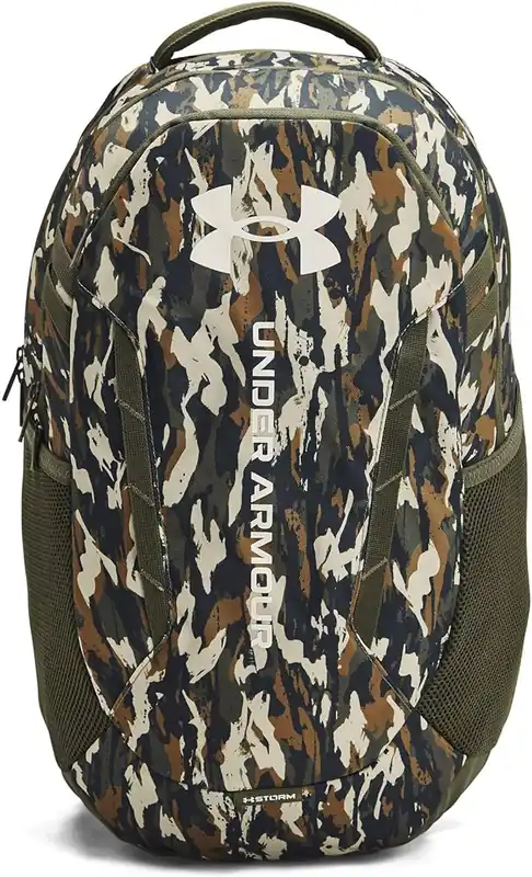 Under Armour Hustle 6.0 Backpack Marine Od Green/White