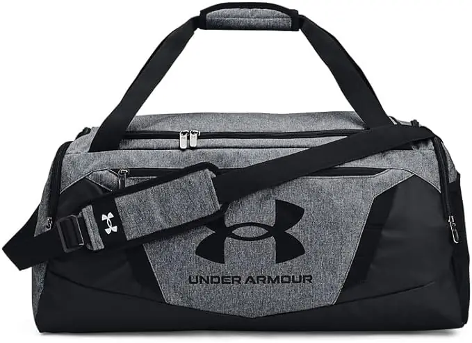 Under Armour Undeniable 5.0 Medium Duffle Bag Pitch Gray Medium Heather / Black