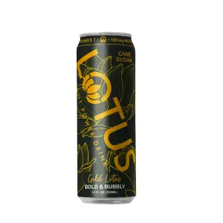 Lotus Plant Power Pure Cane Sugar Gold Lotus Drink - Single 12oz