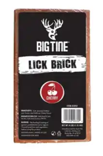 Big Tine Lick Brick - Cherry - 4lbs