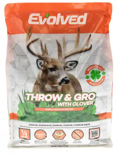 Evolved Throw & Grow with Clover Food Plot 5lb