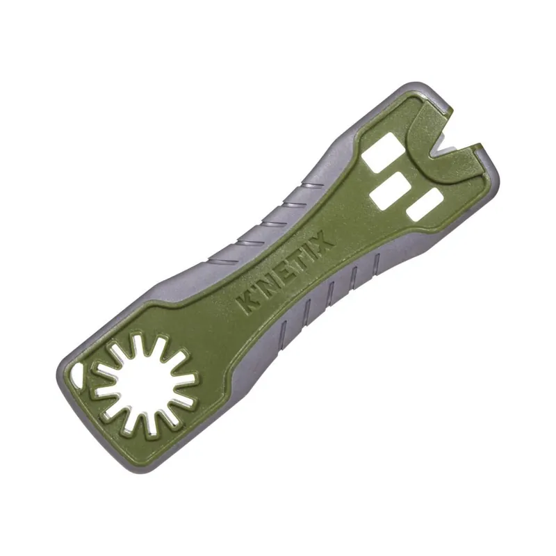 Allen Company K’Netix MV² Broadhead Wrench & Sharpener, Gray & Olive