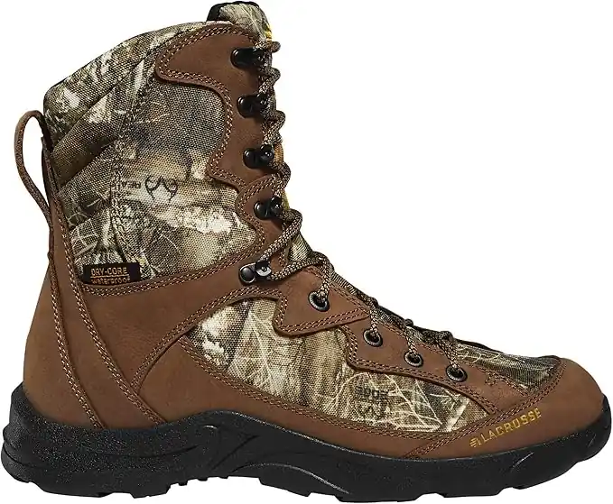 LaCrosse Clear Shot Men‘s 8" Realtree Edge 800G Boots