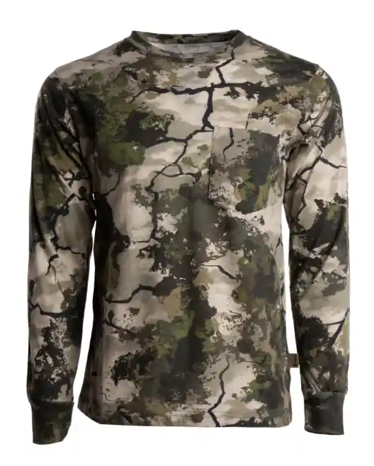 Kings Camo Men‘s Classic Cotton Long Sleeve Tee - KC Ultra