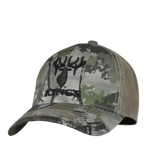 Kings Camo Hunter Series Embroidered Mesh Hat - KC Ultra