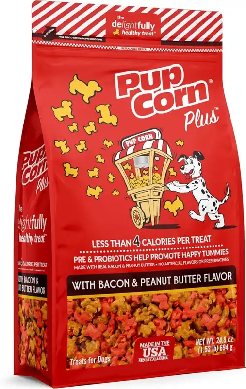 Pupcorn Plus Bacon & Peanut Butter 24.5oz