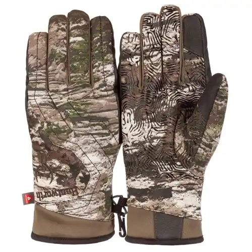 Huntworth Men‘s Anchorage Heavyweight, Waterproof, PrimaLoft-Lined Hunting Gloves - Tarnen (Assorted Sizes)