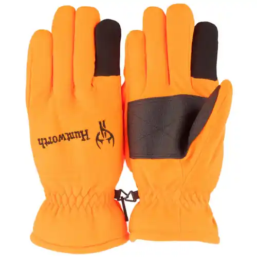 Huntworth Men‘s Seward Heavyweight, Waterproof Thinsulate-Lined Hunting Gloves - Blaze (Assorted Sizes)