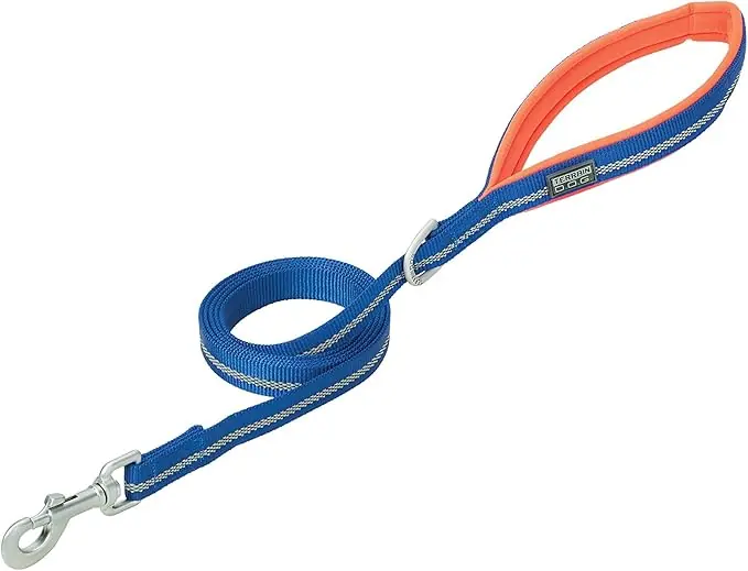 Terrain D.O.G Reflective Neoprene Lined Dog Leash - Dark Blue 1" X 4‘