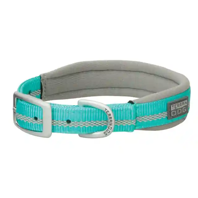 Terrain D.O.G Reflective Neoprene Lined Dog Collar 3/4" X 15"