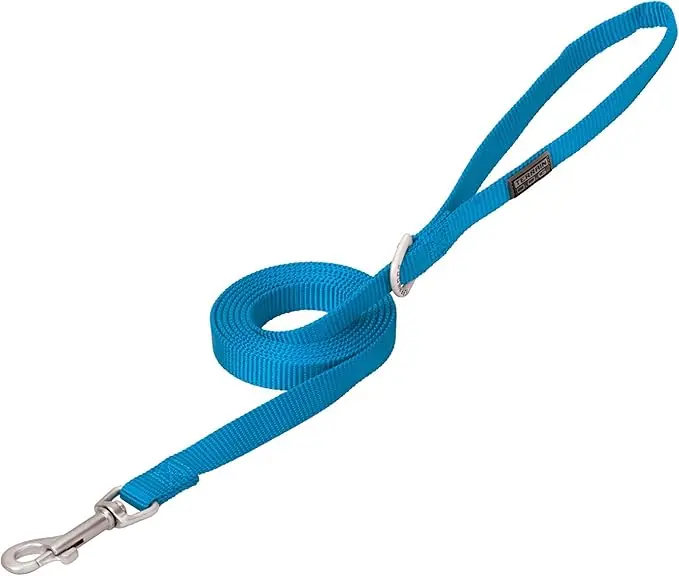Terrain D.O.G Nylon Single-Ply Dog Leash - Blue 3/4" X 6‘