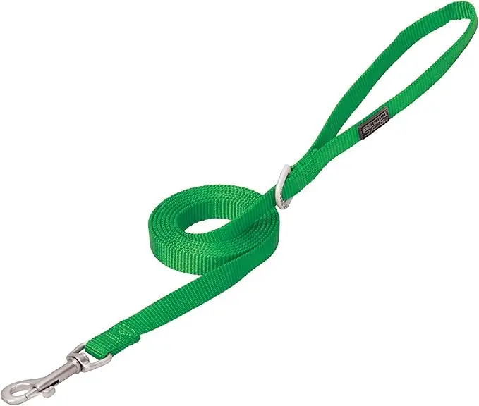 Terrain D.O.G Nylon Single-Ply Dog Leash - Green 3/4" X 6‘