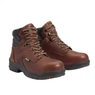 Timberland Women‘s TiTAN 6" Alloy Toe Waterproof Work Boot - Brown