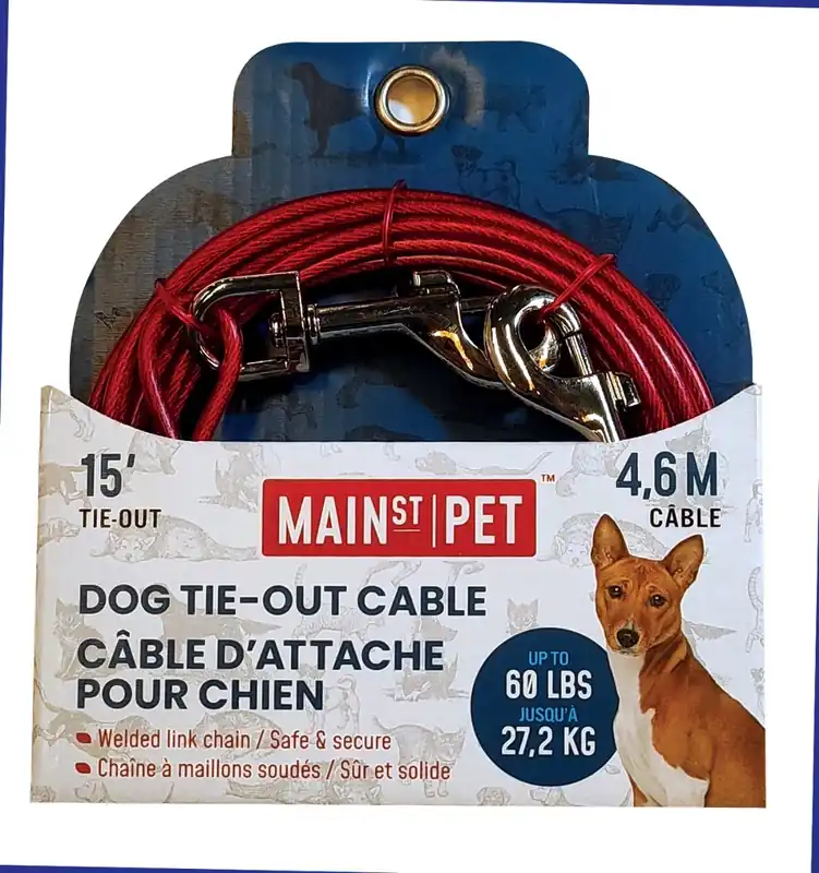 Main St. Pet™ 15 Ft. Dog Tie-Out Cable