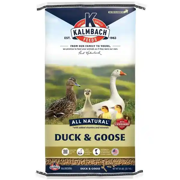 Kalmbach Feeds Duck Goose & Swan Feed - 50 lb