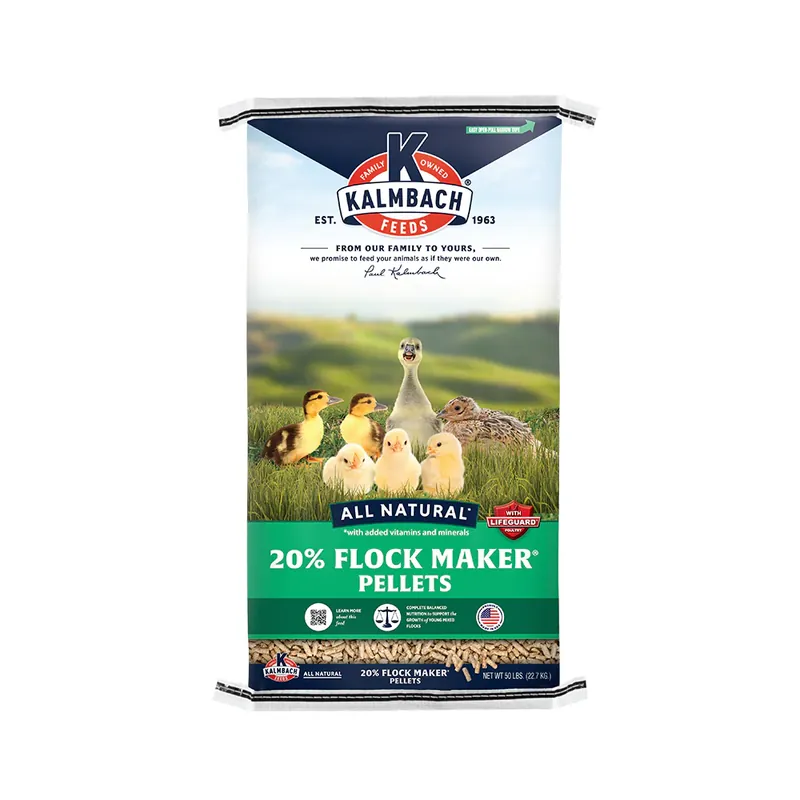 Kalmbach Feeds 20% Flock Maker (Pellet) Feed 50lbs