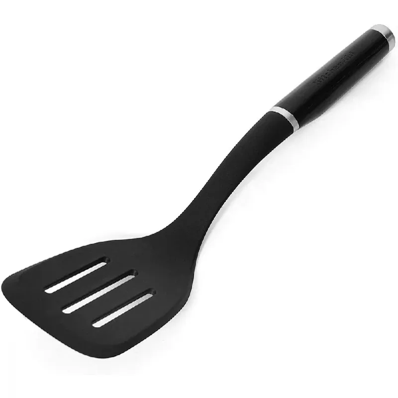 KitchenAid Classic Slotted Turner Black